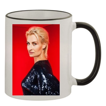 Sarah Connor 11oz Colored Rim & Handle Mug