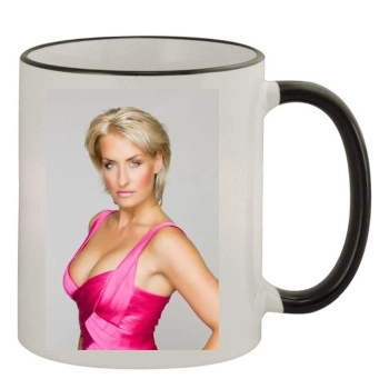 Sarah Connor 11oz Colored Rim & Handle Mug