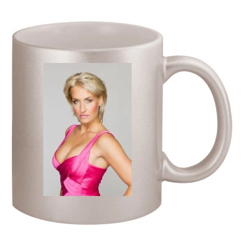 Sarah Connor 11oz Metallic Silver Mug