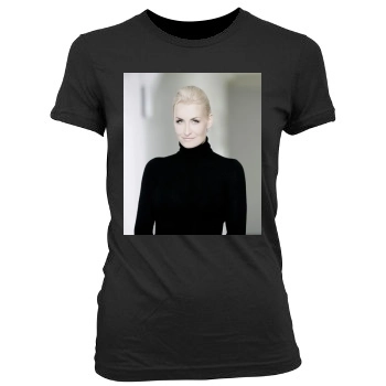 Sarah Connor Women's Junior Cut Crewneck T-Shirt