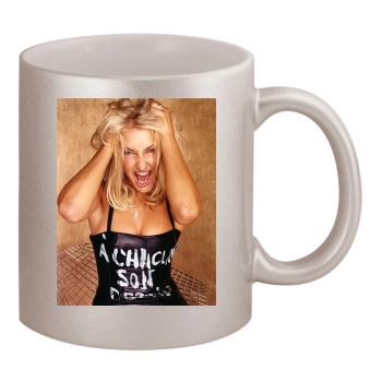 Sarah Connor 11oz Metallic Silver Mug