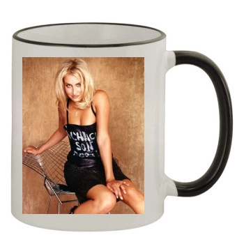 Sarah Connor 11oz Colored Rim & Handle Mug