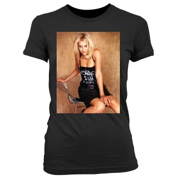 Sarah Connor Women's Junior Cut Crewneck T-Shirt