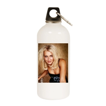 Sarah Connor White Water Bottle With Carabiner