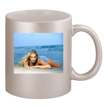 Sarah Connor 11oz Metallic Silver Mug