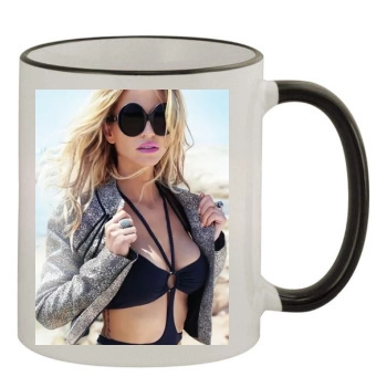 Sarah Harding 11oz Colored Rim & Handle Mug