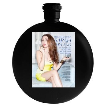 Sarah Hyland Round Flask