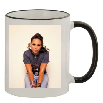 Alicia Keys 11oz Colored Rim & Handle Mug