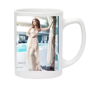 Sarah Hyland 14oz White Statesman Mug