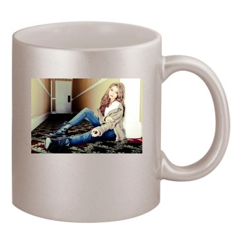 Sarah Hyland 11oz Metallic Silver Mug