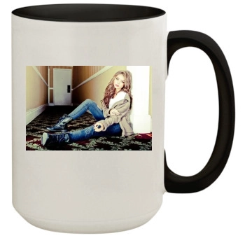 Sarah Hyland 15oz Colored Inner & Handle Mug