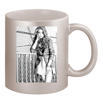 Sarah Hyland 11oz Metallic Silver Mug