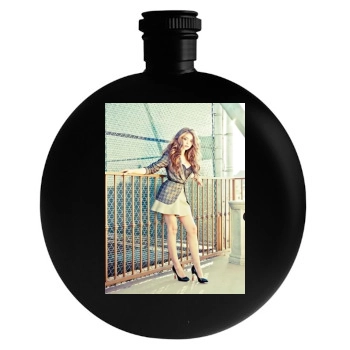 Sarah Hyland Round Flask