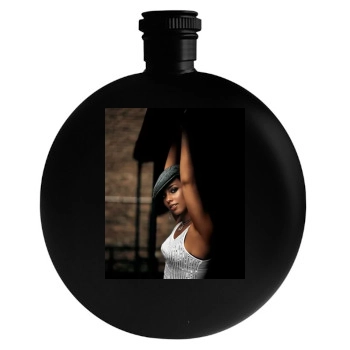 Alicia Keys Round Flask