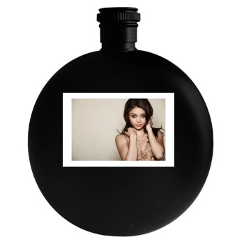 Sarah Hyland Round Flask