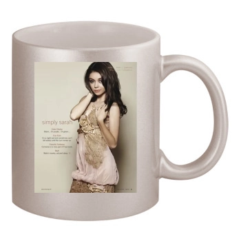 Sarah Hyland 11oz Metallic Silver Mug