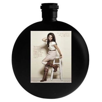 Sarah Hyland Round Flask