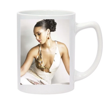 Alicia Keys 14oz White Statesman Mug