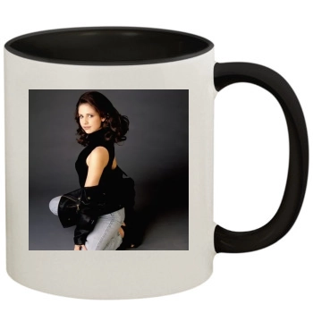 Sarah Michelle Gellar 11oz Colored Inner & Handle Mug