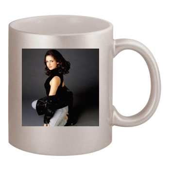 Sarah Michelle Gellar 11oz Metallic Silver Mug