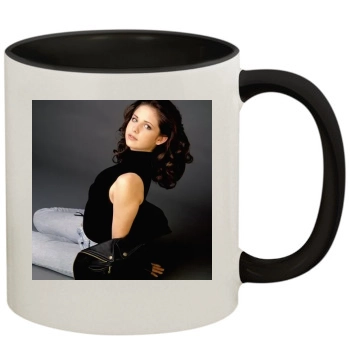 Sarah Michelle Gellar 11oz Colored Inner & Handle Mug