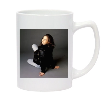 Sarah Michelle Gellar 14oz White Statesman Mug