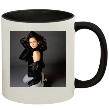 Sarah Michelle Gellar 11oz Colored Inner & Handle Mug