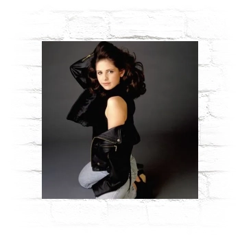 Sarah Michelle Gellar Metal Wall Art