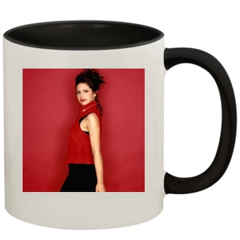 Sarah Michelle Gellar 11oz Colored Inner & Handle Mug