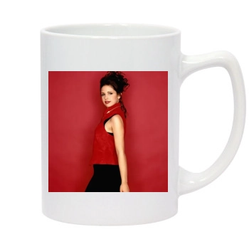 Sarah Michelle Gellar 14oz White Statesman Mug