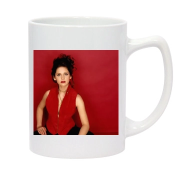 Sarah Michelle Gellar 14oz White Statesman Mug