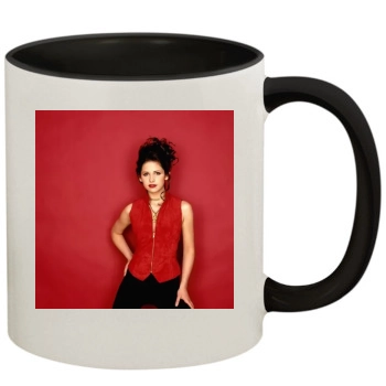 Sarah Michelle Gellar 11oz Colored Inner & Handle Mug