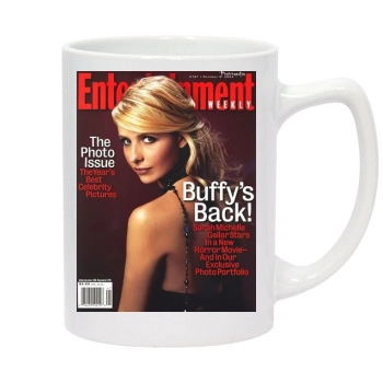 Sarah Michelle Gellar 14oz White Statesman Mug