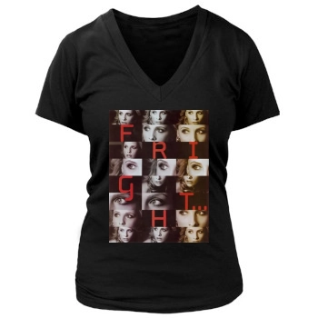 Sarah Michelle Gellar Women's Deep V-Neck TShirt