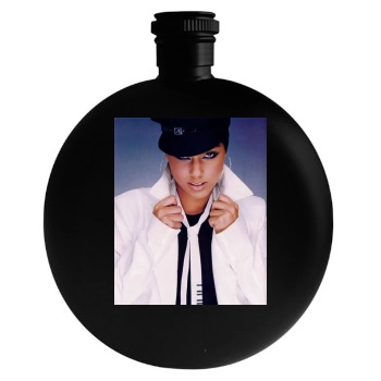 Alicia Keys Round Flask