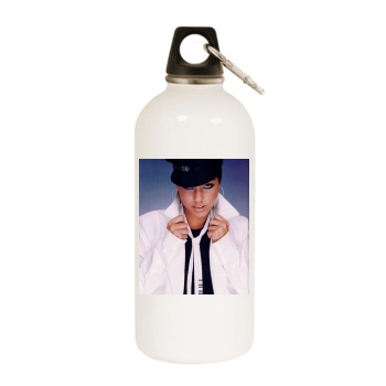 Alicia Keys White Water Bottle With Carabiner