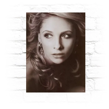 Sarah Michelle Gellar Metal Wall Art