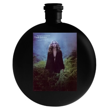 Sarah Michelle Gellar Round Flask