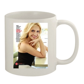 Sarah Michelle Gellar 11oz White Mug