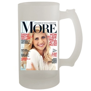 Sarah Michelle Gellar 16oz Frosted Beer Stein