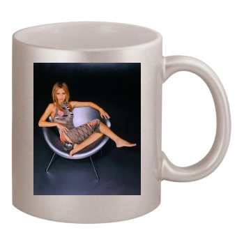 Sarah Michelle Gellar 11oz Metallic Silver Mug