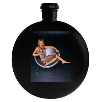 Sarah Michelle Gellar Round Flask