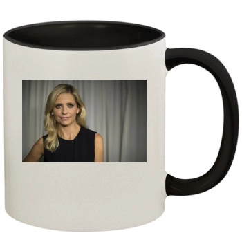 Sarah Michelle Gellar 11oz Colored Inner & Handle Mug