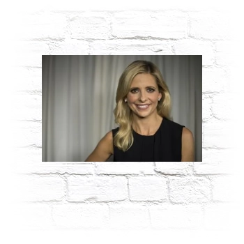 Sarah Michelle Gellar Metal Wall Art