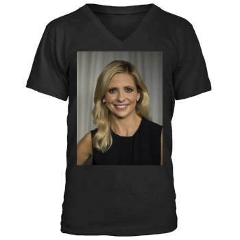 Sarah Michelle Gellar Men's V-Neck T-Shirt