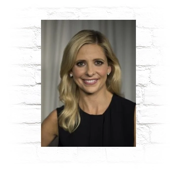 Sarah Michelle Gellar Metal Wall Art