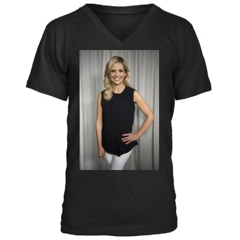 Sarah Michelle Gellar Men's V-Neck T-Shirt