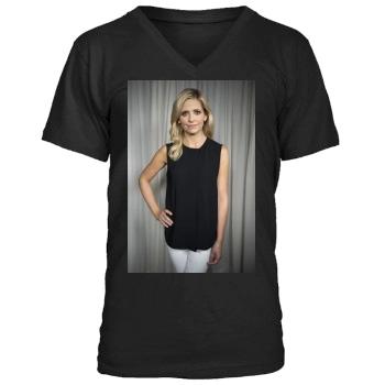 Sarah Michelle Gellar Men's V-Neck T-Shirt