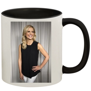 Sarah Michelle Gellar 11oz Colored Inner & Handle Mug