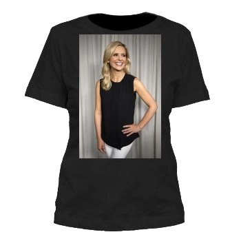 Sarah Michelle Gellar Women's Cut T-Shirt